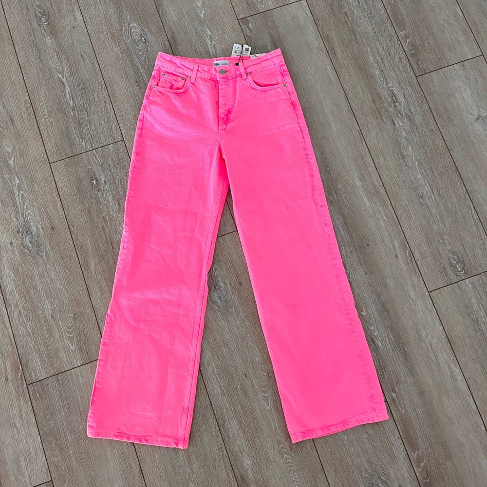 Brand New ZARA Super Wide Leg Jeans
